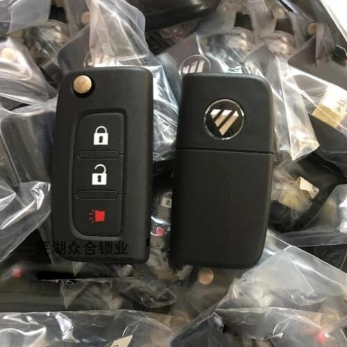 Car Folding Flip Remote Key FOB for Foton Motor Savannah E3 E5 E7 Tunland E Tunland G Granite Toplander Car Remote Key