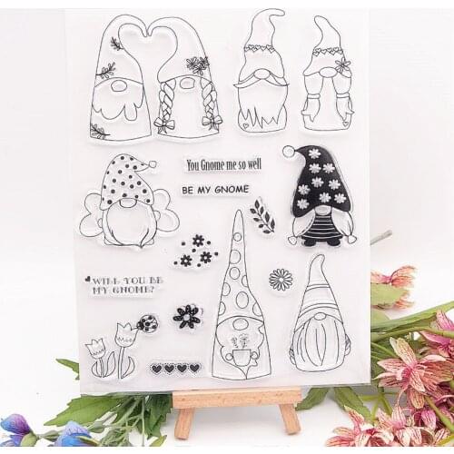 Hot sale Goblin Transparent Clear Stamps / Silicone Seals Roller Stamp for DIY scrapbooking photo album/Card Making