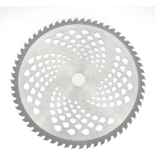 8 Inch 60 Teeth Brush Cutter Blade Lawn Mower Cutter Replacement Circular Saw Blade For Cutting Grass Tree Trimmer Blade Tool