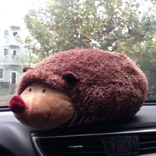Hedgehog Cute Animal Plush Toy Soft Pillow Doll Car Sofa Decor 40cm Kawaii Kid Gift
