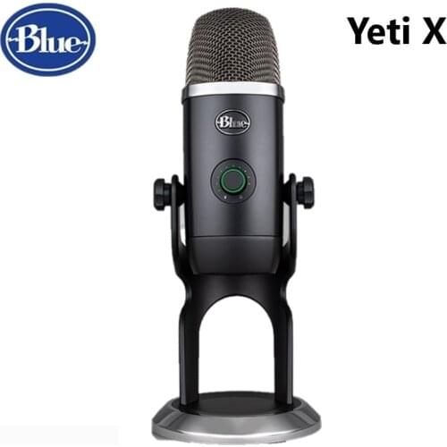 Upgraded Blue Yeti X state-of-the-art flagship USB recording live broadcast microphone for gaming, streaming and podcasting