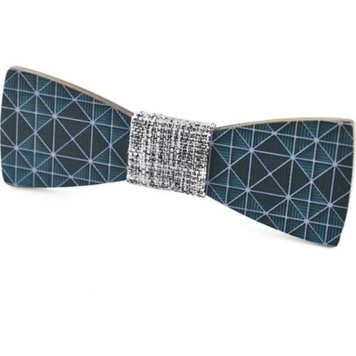 Fashion Original Wooden bow ties for men wooden necktie Handmade Butterfly Wedding Party Bow Ties Butterfly