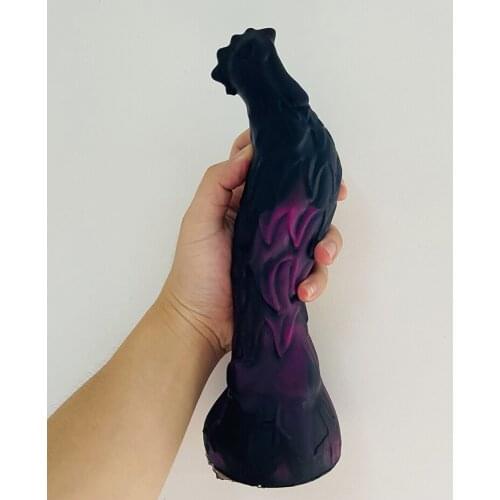 Rooster Shape Animal Dildos Suction Cup Soft Realistic Dildo Anal Penis Sex Toys For Women Lesbian Vagina Stimulator Butt Plug