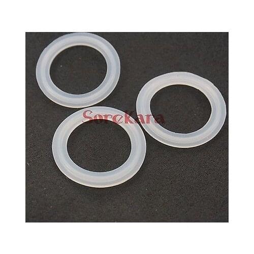 LOT 5 108x119mm I/D x Fits Ferrule O/D Sanitary Tri Clamp Ferrule Silicon Sealing Gasket Ring Washer
