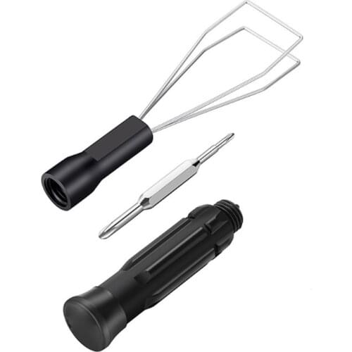 Useful Keyboard Keycap Puller Remover Unloading Steel Cleaning Tool Keycap Starter Keyboard Dust Cleaner Aid