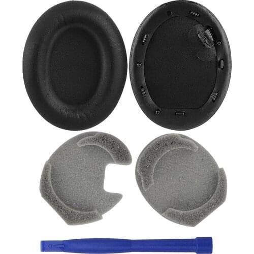 Replacement Earpads Memory Foam Ear Pads Cushion Repair Parts For Sony WH-1000XM4 WH1000XM4 Wireless Noise Cancelling Headphones