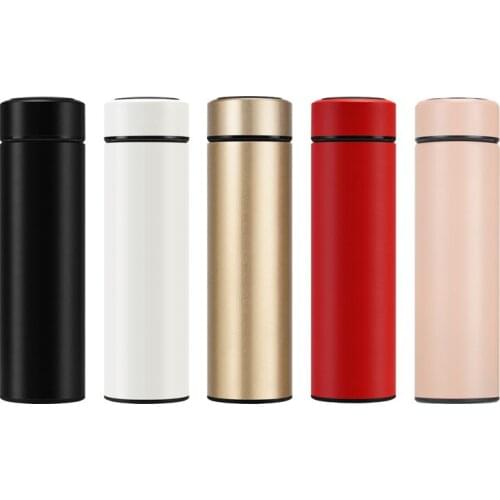 Stainless Steel Intelligent Temperature Insulation Cup LED Touch Display Temperature Water Cup Couple Cup Creative Business Gift