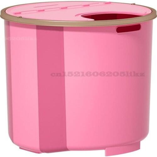 Bath Sauna Adult Folding Bathtub Bath Barrel Household Large Tub Bath Barrel Thickened Baby Bath Tub Full Body Hot Tub Baby Swim