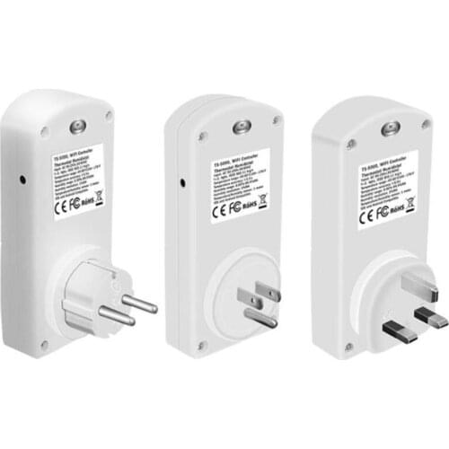 Temperature Humidity WiFi Thermostat Module Timer Smart Power Outlet Wall Socket Wireless Remote Control Energy Saving