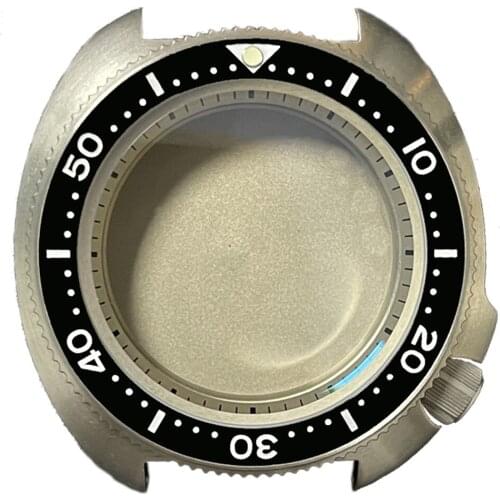 Heimdallr Watch Parts Titanium Turtle Watch Case Sapphire Ceramic Bezel 200M Water Resistant Suitable For NH35/36 Movement