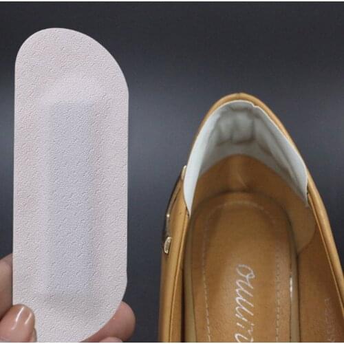 HUYU 1Pair Foot Care Imitation Leather Heel Protectors Pain Back Heel Pad