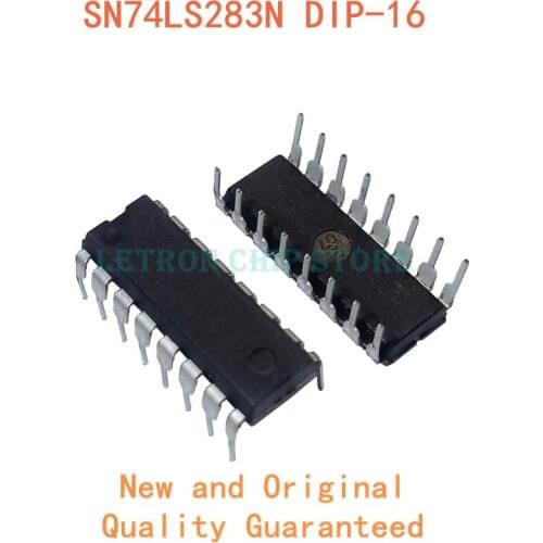 10pcs SN74LS283N DIP16 HD74LS283P DIP DIP-16 74LS283N SN74LS283 74LS283 original and new IC