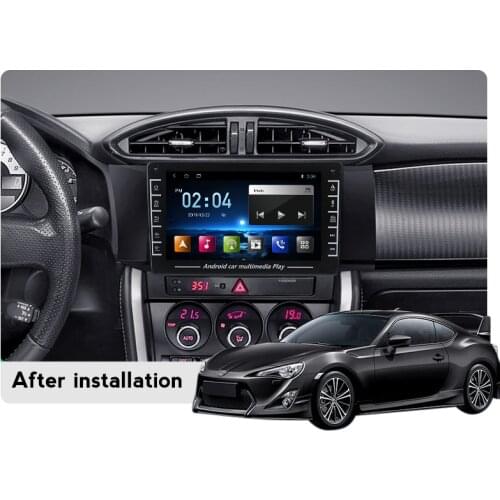 With Dvr Cam Android For Toyota GT 86 For Subaru BRZ 2012-2016 Car Radio Multimedia Video Player Navigation Stereo GPS 2 din DVD