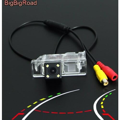 BigBigRoad For Mercedes Benz B Class Vito W639 Viano Sprinter Valente Car Intelligent Dynamic Trajectory Tracks Rear View Camera