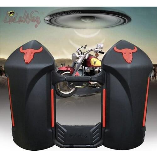 Bluetooth Audio,Radio Sound Refit Motorcycle Engine Guard Crash Bars Bumper Protector,Motorcycle Safety Bumper With Luggage Box