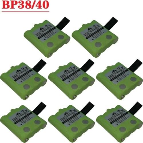 BP38/40 1-10Pcs 4.8v Battery For Uniden BP-38 BP-40 BT-1013 BT-537 FRS-008 4.8v 700mAh For MOTOROLA TLKR T4 T5 T6 T7 T8 Series