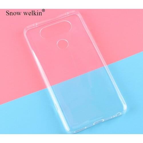 Case For LG V20 Transparent Silicone Soft TPU Phone Case For LG V20 LS997 H990DS 5.7 inch Ultra Thin Cases Back Cover