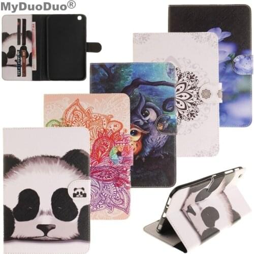 Case for Samsung Galaxy Tab 3 8.0 T310 T311 3D Printer PU Leather Back Cover Book Stand Style Smart Wallet Protector Tablet Case