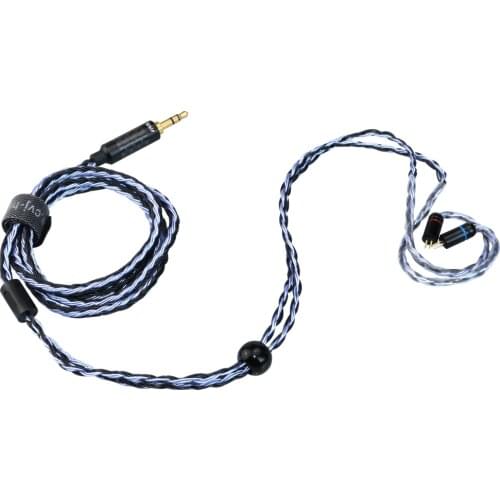 CVJ 16 Cores Strand Silver Plated 352 Wires 0.75mm/0.78mm, MMCX Connection for KZ,Trn,BGVP,CCA,QKZ,TFZ Mirror CS8