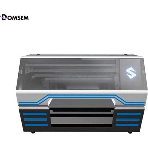 DOMSEM 2021 Hot Selling High Quality 5040 UV Printer Inkjet Printing Machine For Phone Case Golf Ball Pvc Card