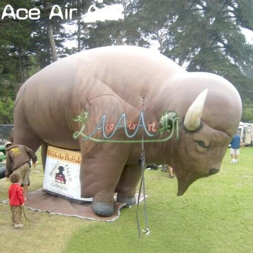 Eye-catcher giant inflatable bull,inflatable OX model for North America,inflatable buffalo for farm/pasturage advertising