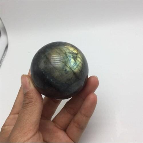 Heay flash drop shipping Natural labradorite Crystal gemstone ball meditation reiki healing chakra polished crystal stone gift