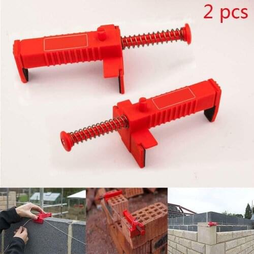 1 Pair Brick Liner Runner Brick Leveling for Masons Engineering Measuring Tools new