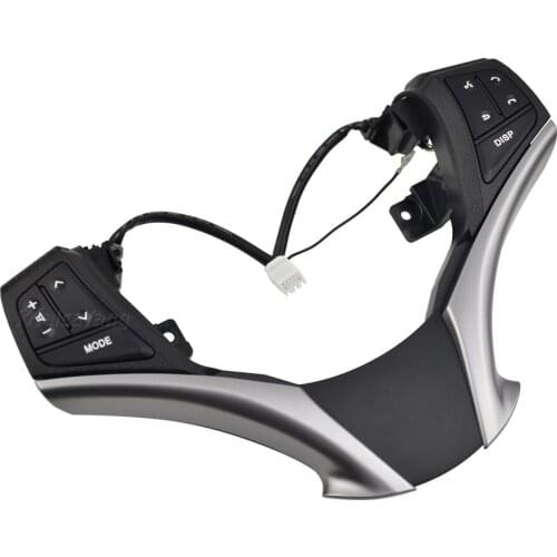 Audio Control Button Multifunction Steering Wheel Switch Regulator With Blue Light 84250-0D120 For Toyota Yaris 2013-2016