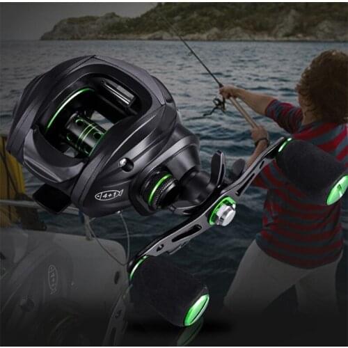 LP-L3000 Bait Casting Reel High Speed Ratio 7.2:1 Fishing Tackle Metal Line Cup Nine Speed Magnetic Adjustment Fishing Reel