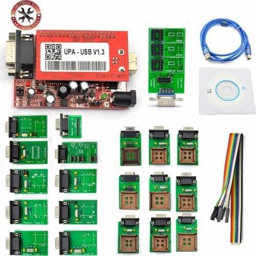 Best Quality Original UPA USB Programmer with full Adaptors upa usb programmer v1.3 auto Ecu Programmers upa usb programmer