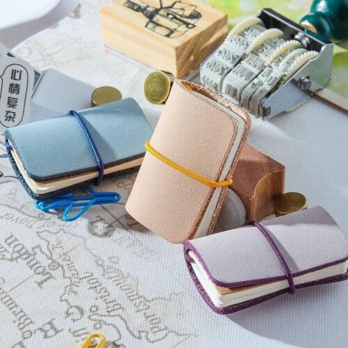 Mini Genunie Leather Traveler Notebook accessory Can Be Written & Pendant for TN diary journal