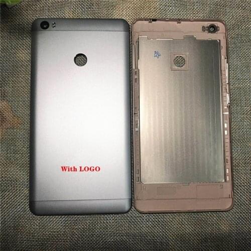 Original Metal Back cover For Xiaomi Max 1 Mi Max Case Back battery cover Back Housing Door Case For Xiaomi Max With side button