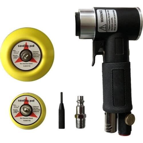 2" 3"Air Random Orbital Sander Pneumatic Polishing Machine Swing Type Pneumatic Eccentric Grinder Air Inlet 1/4"