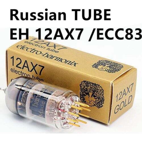 Vacuum Tube EH 12AX7 /ECC83 Golden Foot Factory Test and match genuine