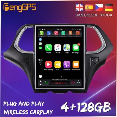 12.1" Android 9.0 Tesla Style Vertical Multimedia Radio GPS Automatic For GAC Trumpchi GS4 2015 2016 2017 Navigation Headunit