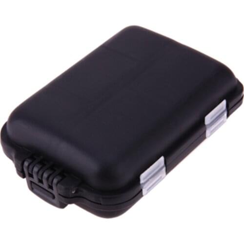 Waterproof Fishing Tackle Boxes Plastic Fishing Lure Bait Hook Storage Case Tackle Box with 10 Compartments Fishing Accessories