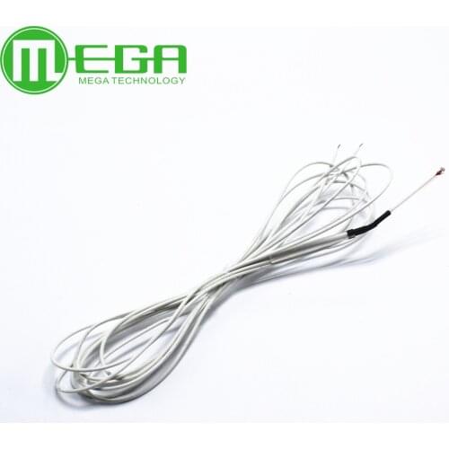 10pcs 100K ohm NTC 3950 Thermistors with cable for 3D Printer Reprap Mend