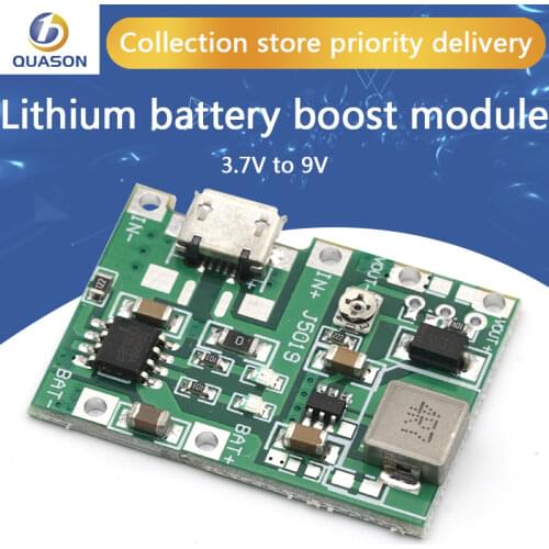 Lithium Li-ion 18650 3.7V 4.2V Battery Charger Board DC-DC Step Up Boost Module