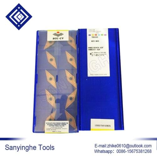 Free shipping high quality sanyinghe 10pcs/lots VNMG160404-ADF YB9320 cnc carbide turning inserts for stianless steel