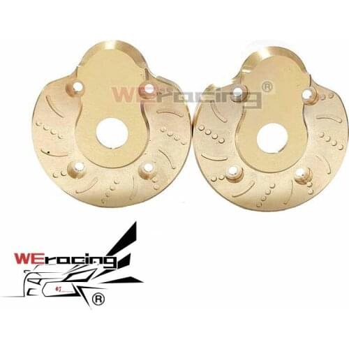 2PCS Portal Steering Knuckle Heavy Brass Cup for RC Crawler Axial SCX10 III AXI03007 & Capra 1.9 UTB AXI03004 Upgrade Part