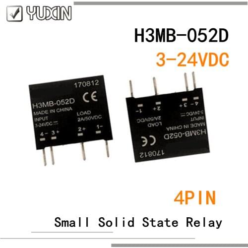 20PCS/LOT 100%Original&New Relay H3MB-052D 3-24VDC H3MB 052D 5V 12V 24V