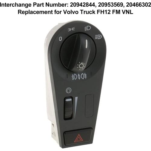 20942844 Head Light Headlight Lamp Switch Replacement for Volvo Truck FH12 FM VNL Car accessories