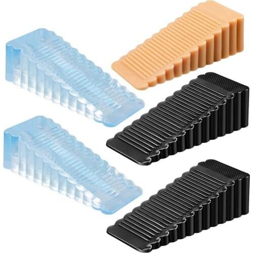 5 Pack Door Stopper Set Door Stops Security Door Stops To Keeps The Door Open, Wedge Door Stop