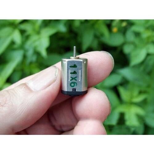 Free Shipping 3 pcs DC3V-5V 12*15.5mm N20 miniature permanent magnet motor, metal brush for model toys/electrical tools/DIY, etc