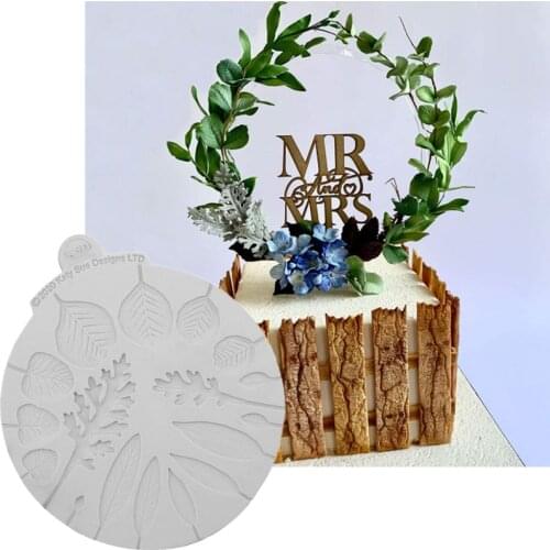 Flower Pro Wedding Foliage Silicone Fondant Mould Cake Decor Tool Chocolate Gumpaste Mold, Sugarcraft, Bakeware, Kitchen Gadget