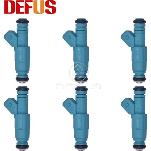 DEFUS 6X OE 0280155777 Fuel Injector For Holden Commodore Statesman VQ VP VR VS VT VU VX VY V6 3.8L Nozzel Injection Fuel System