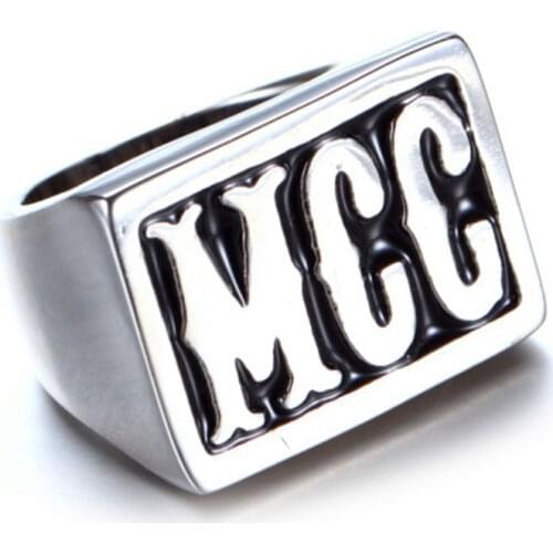 European and American fashion personality jewelry new stainless steel ring jewelry