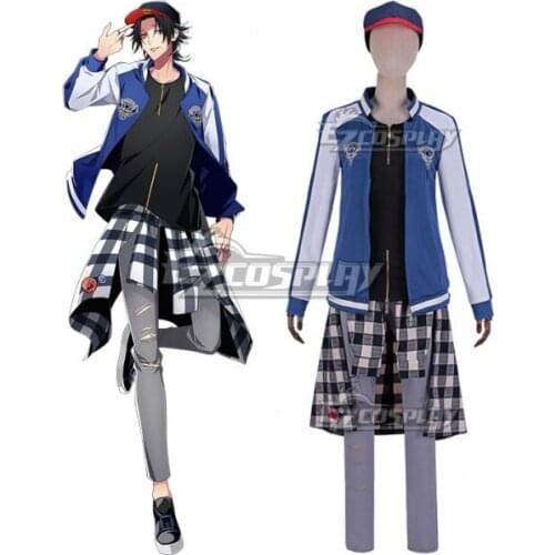 Hypnosis Mic Division Rap Battle Jiro Yamada MC.M.B Middle Brother Halloween Adult Party Suit Outfit Cosplay Costume E001