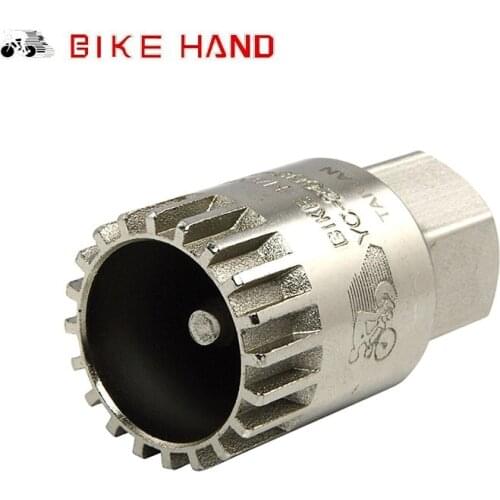 BIKE HAND MTB Bottom Bracket Removal Tool Alloy Steel Square Hole Spline BB Installation Tools YC-26BB-1A