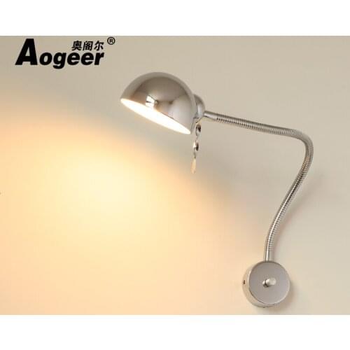 Loft light gooseneck stone lamparas de techo colgante moderna bedroom home deco wall lights for home wall lamp